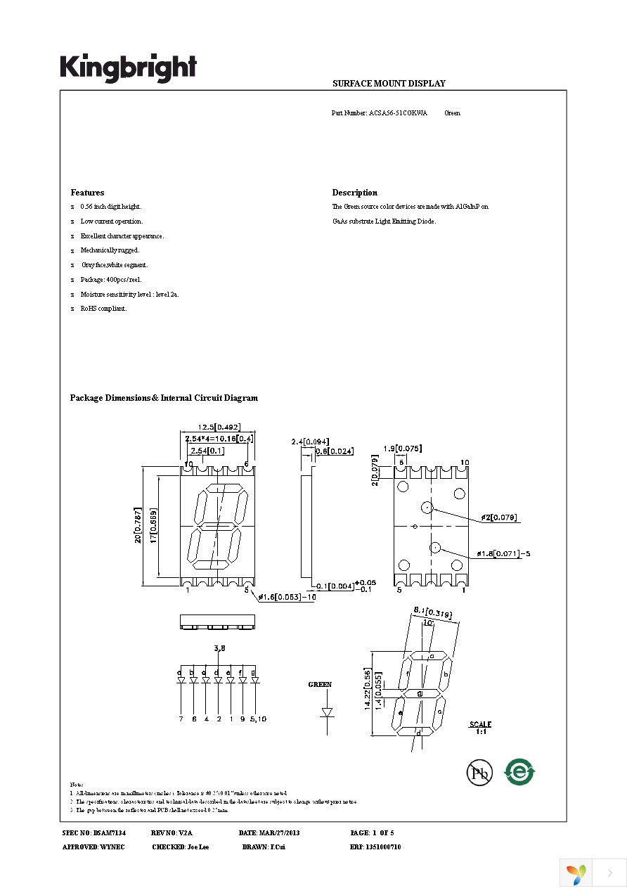 ACSA56-51CGKWA Page 1