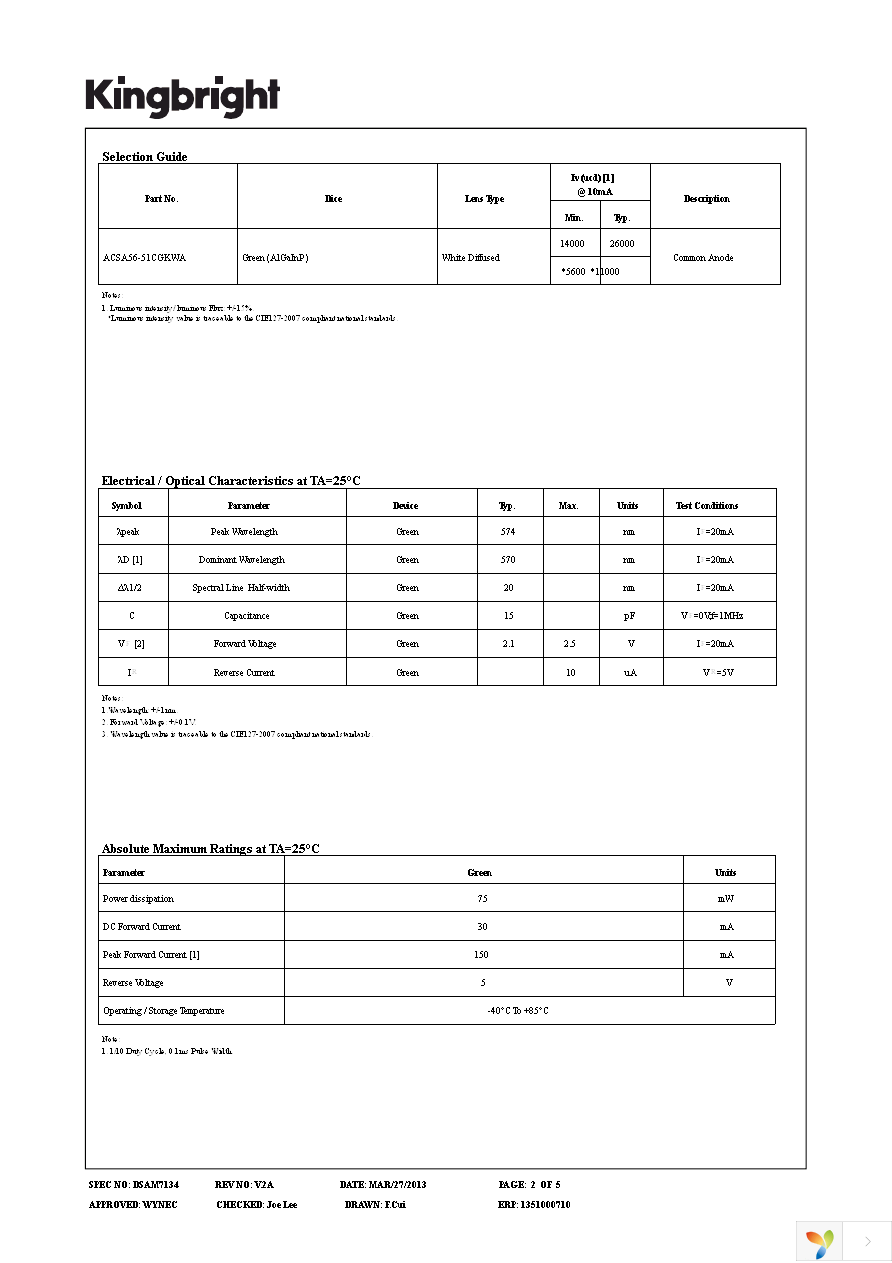 ACSA56-51CGKWA Page 2