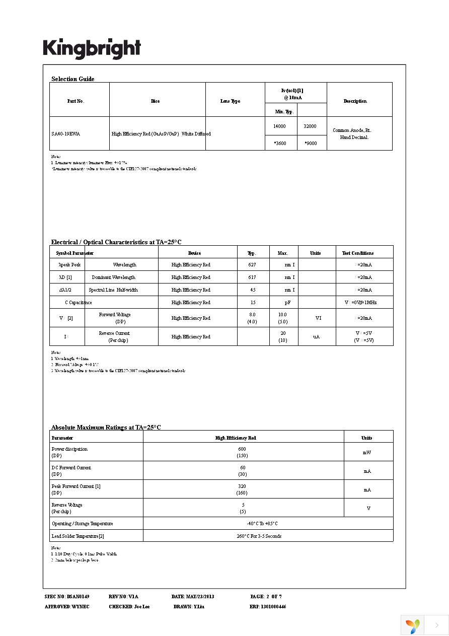 SA40-19EWA Page 2