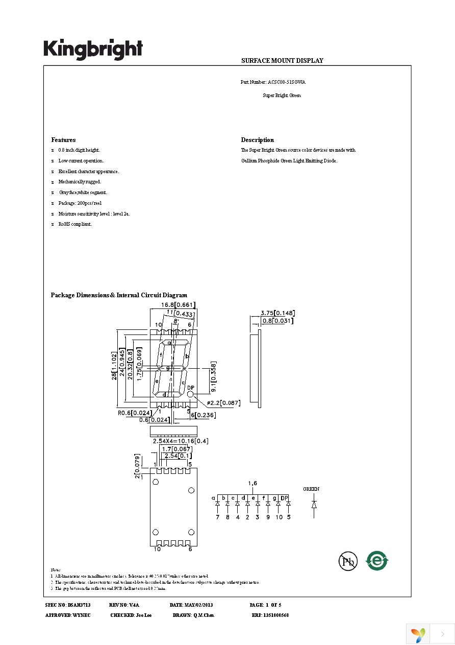 ACSC08-51SGWA Page 1