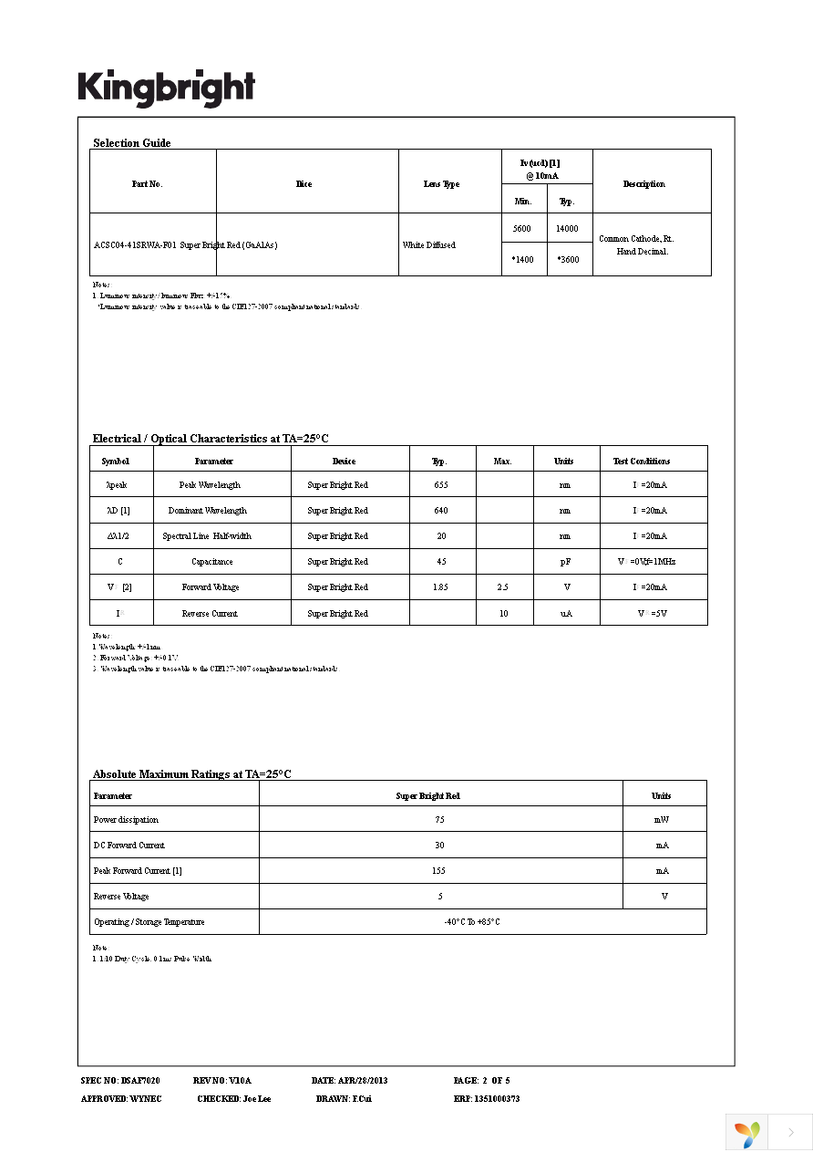 ACSC04-41SRWA-F01 Page 2