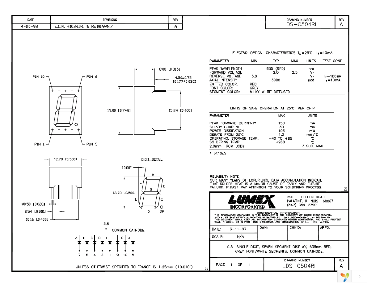 LDS-C504RI Page 1