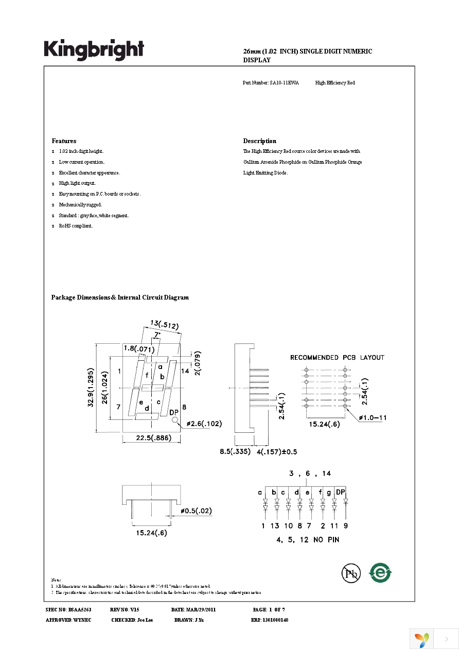 SA10-11EWA Page 1