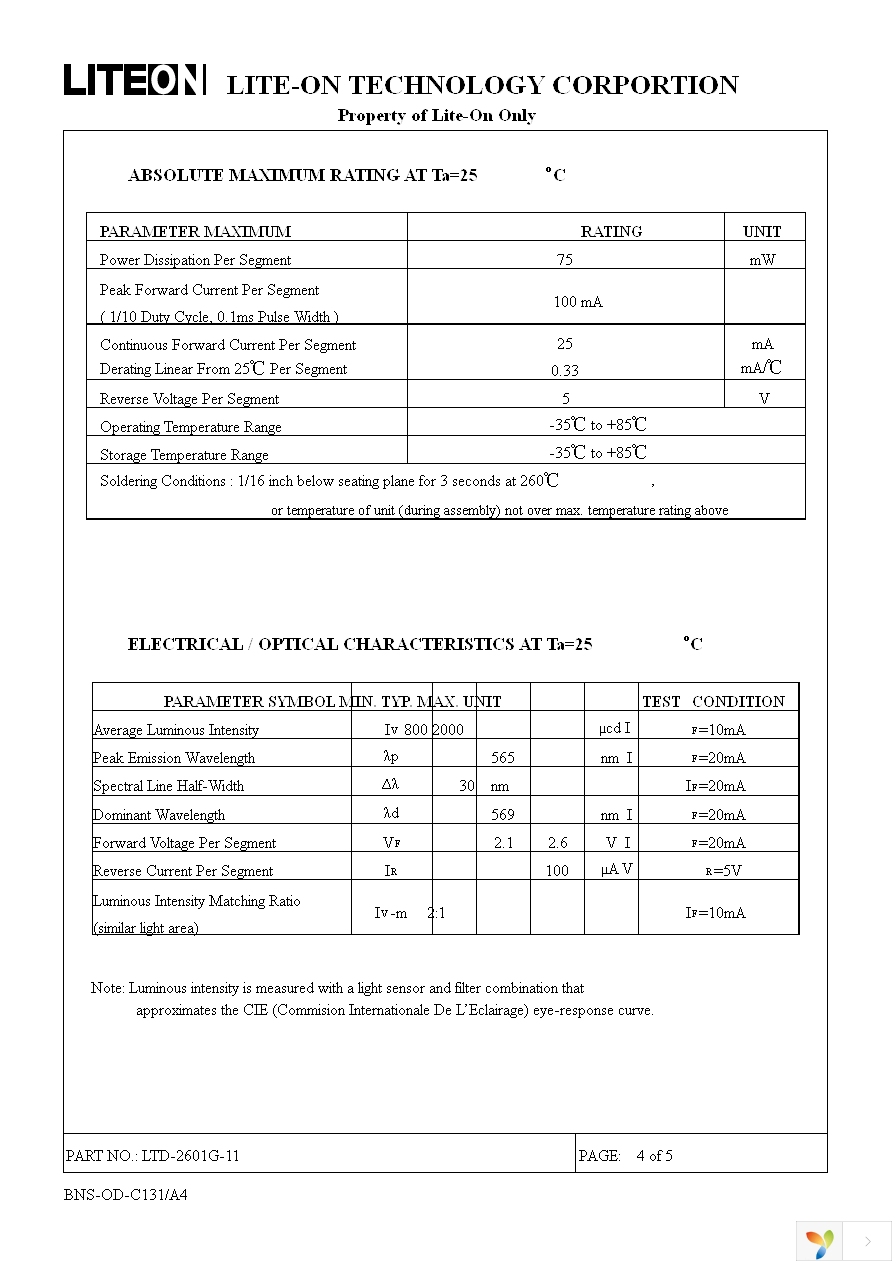 LTD-2601G-11 Page 4