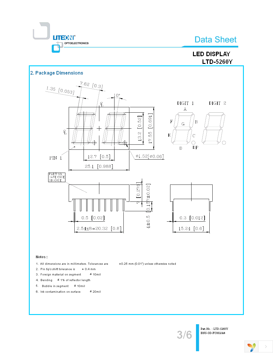 LTD-5260Y Page 3