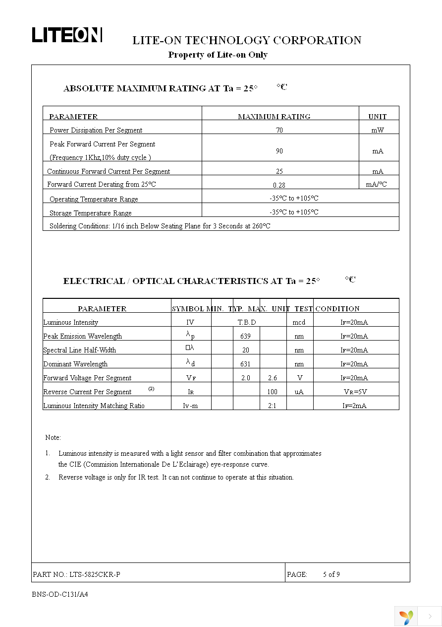 LTS-5825CKR-P Page 5