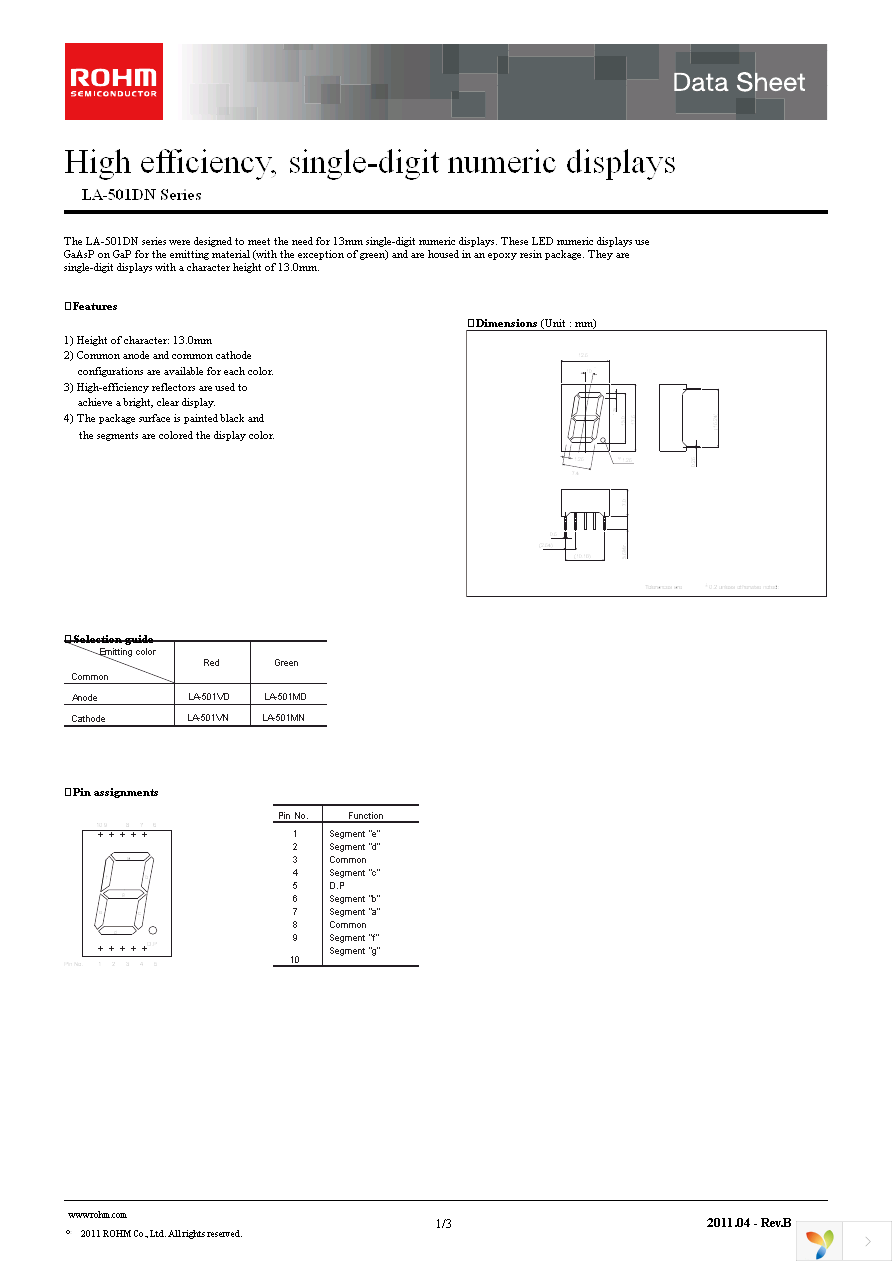 LA-501MD Page 1