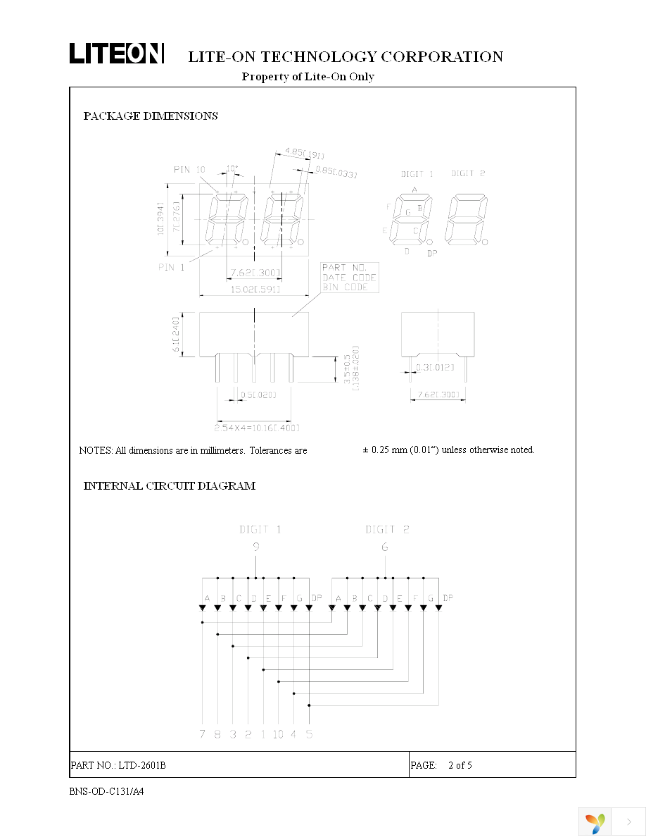 LTD-2601B Page 2