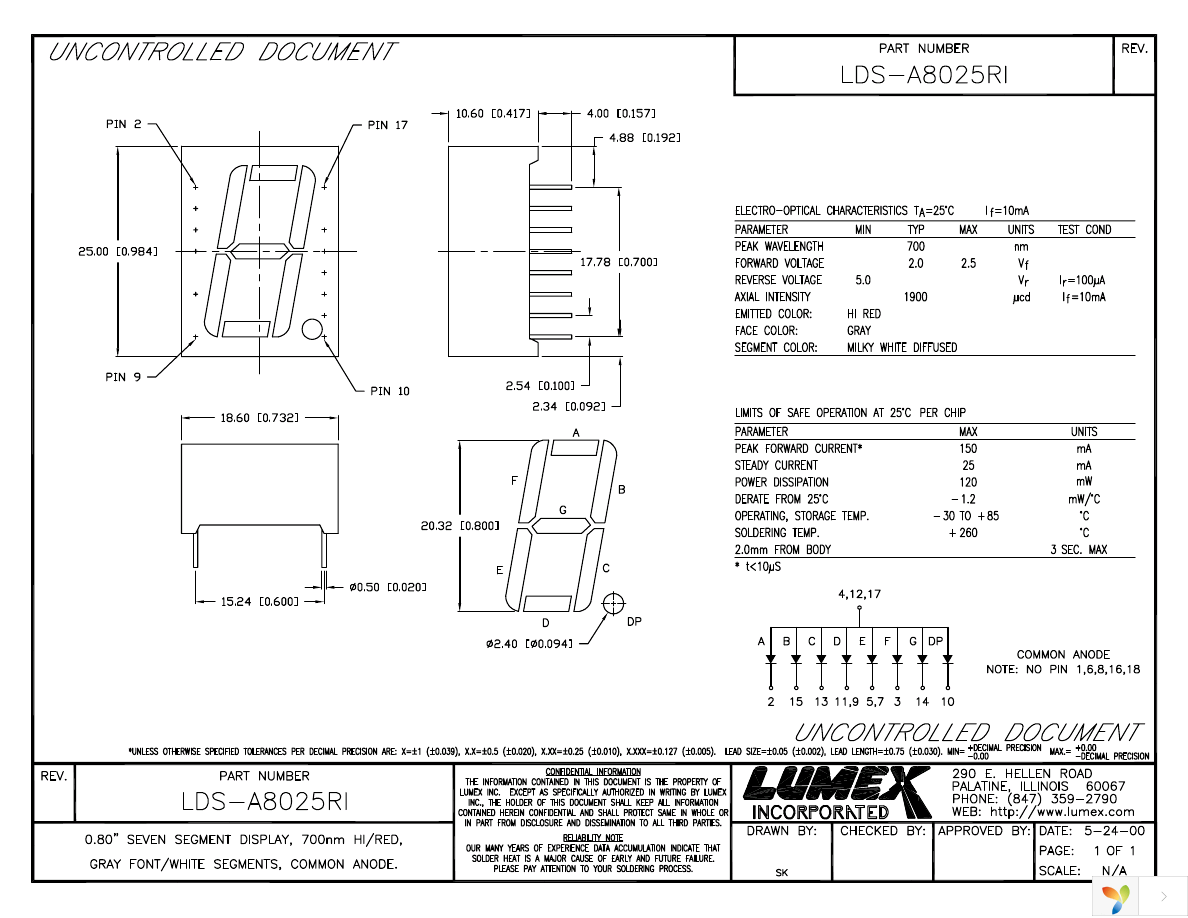 LDS-A8025RI Page 1