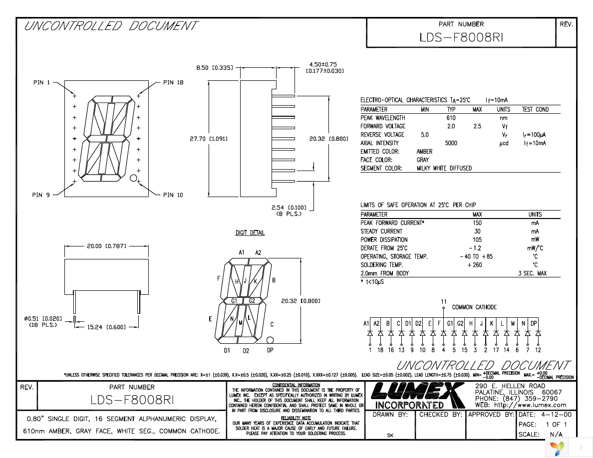 LDS-F8008RI Page 1