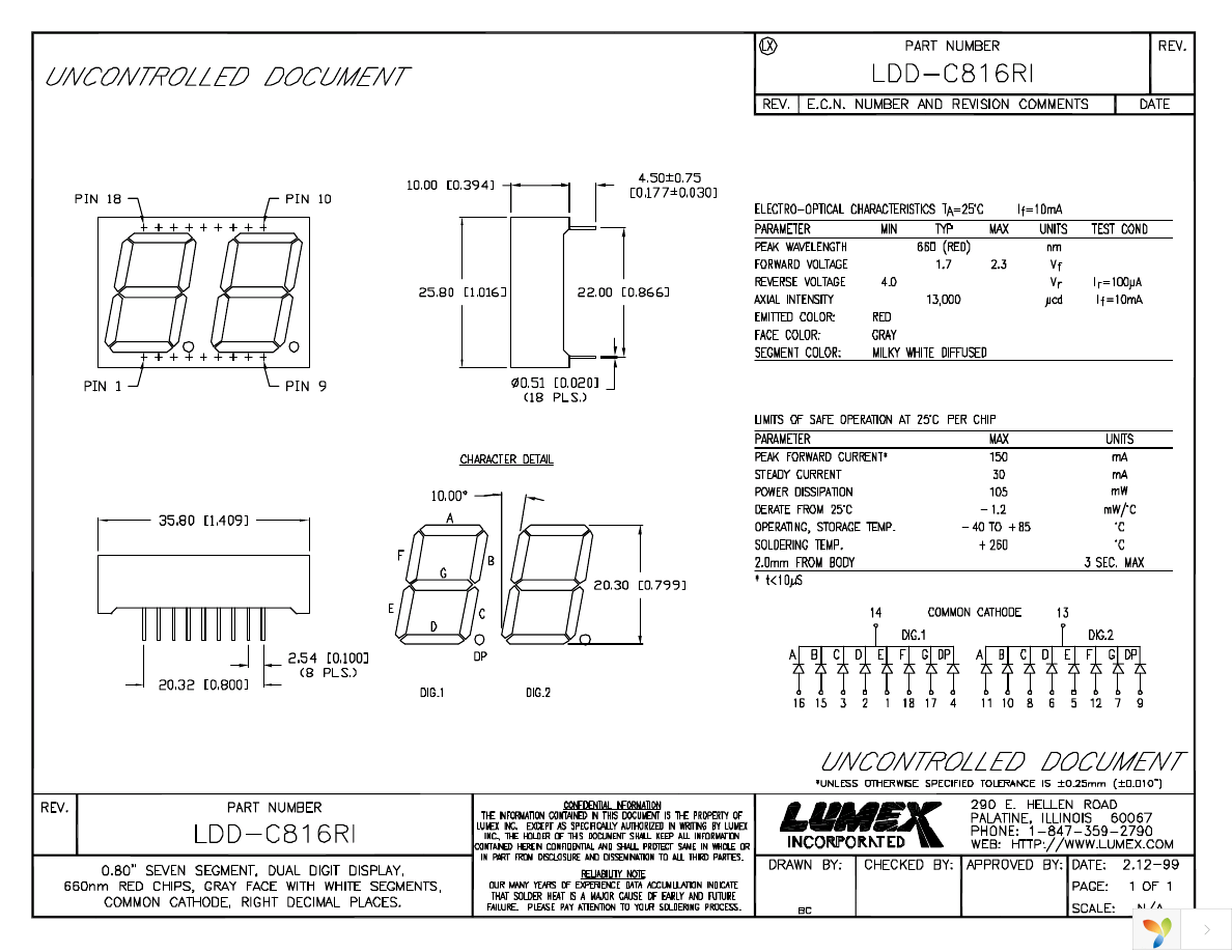 LDD-C816RI Page 1