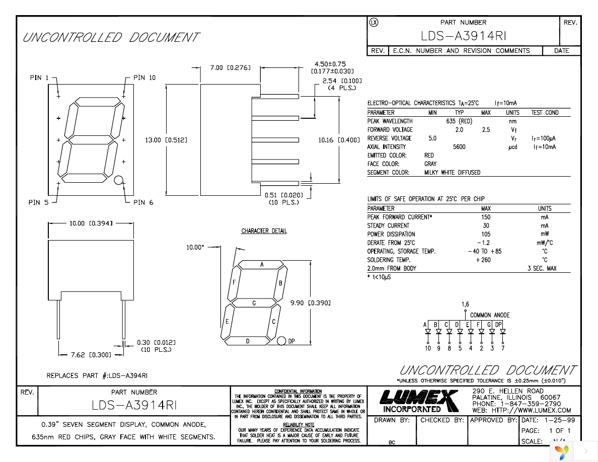 LDS-A3914RI Page 1