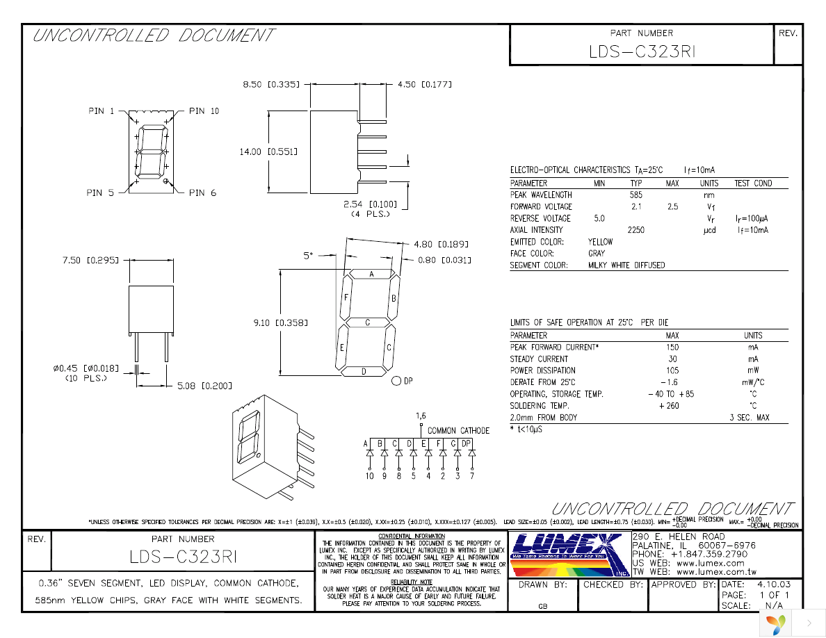 LDS-C323RI Page 1