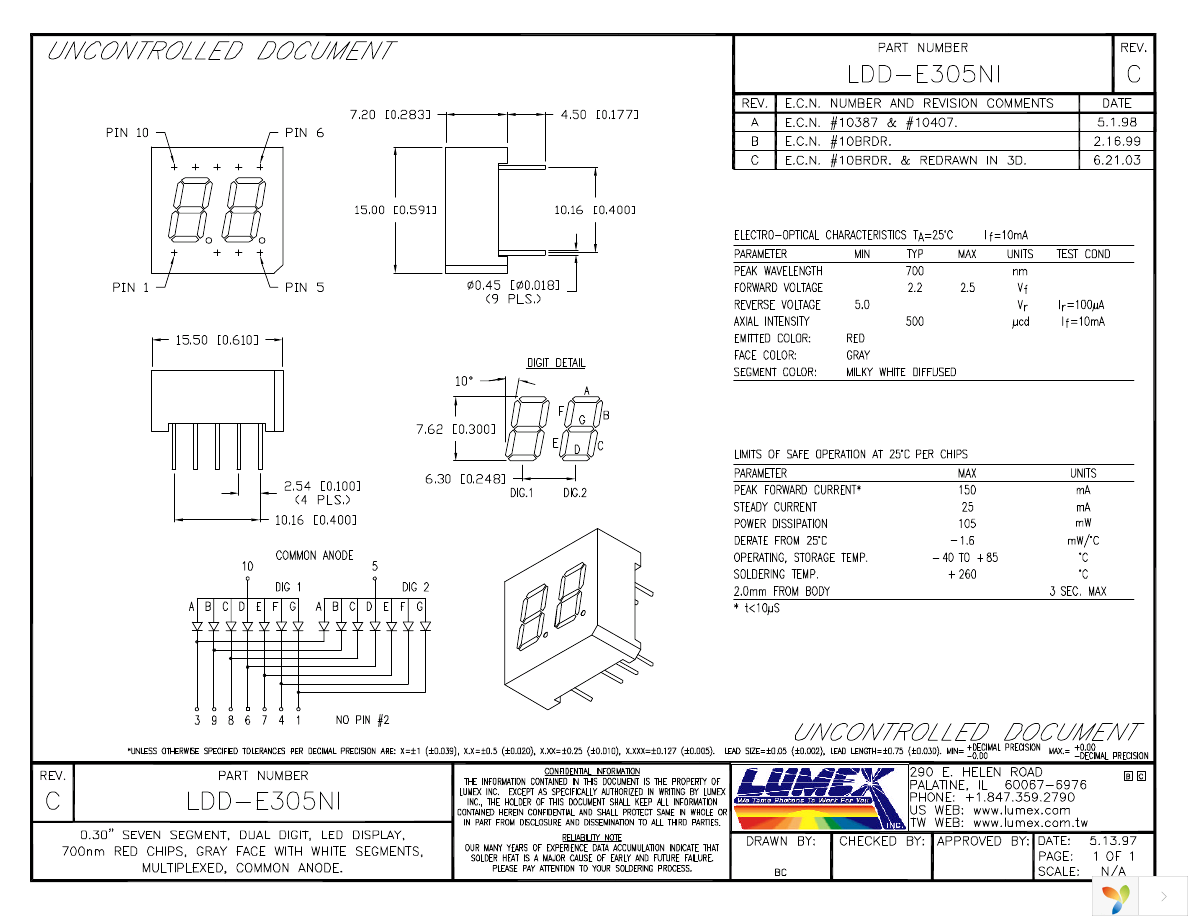 LDD-E305NI Page 1