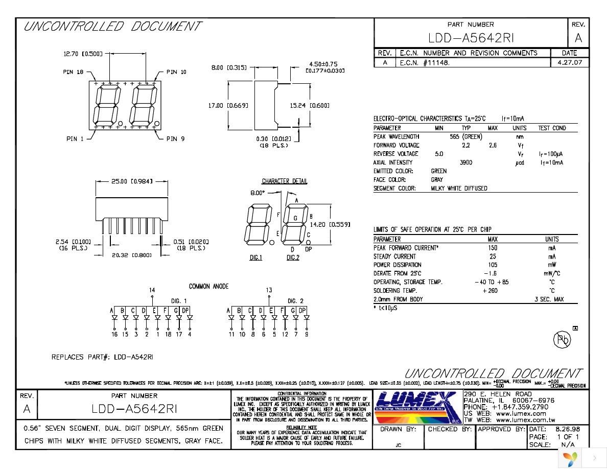 LDD-A5642RI Page 1