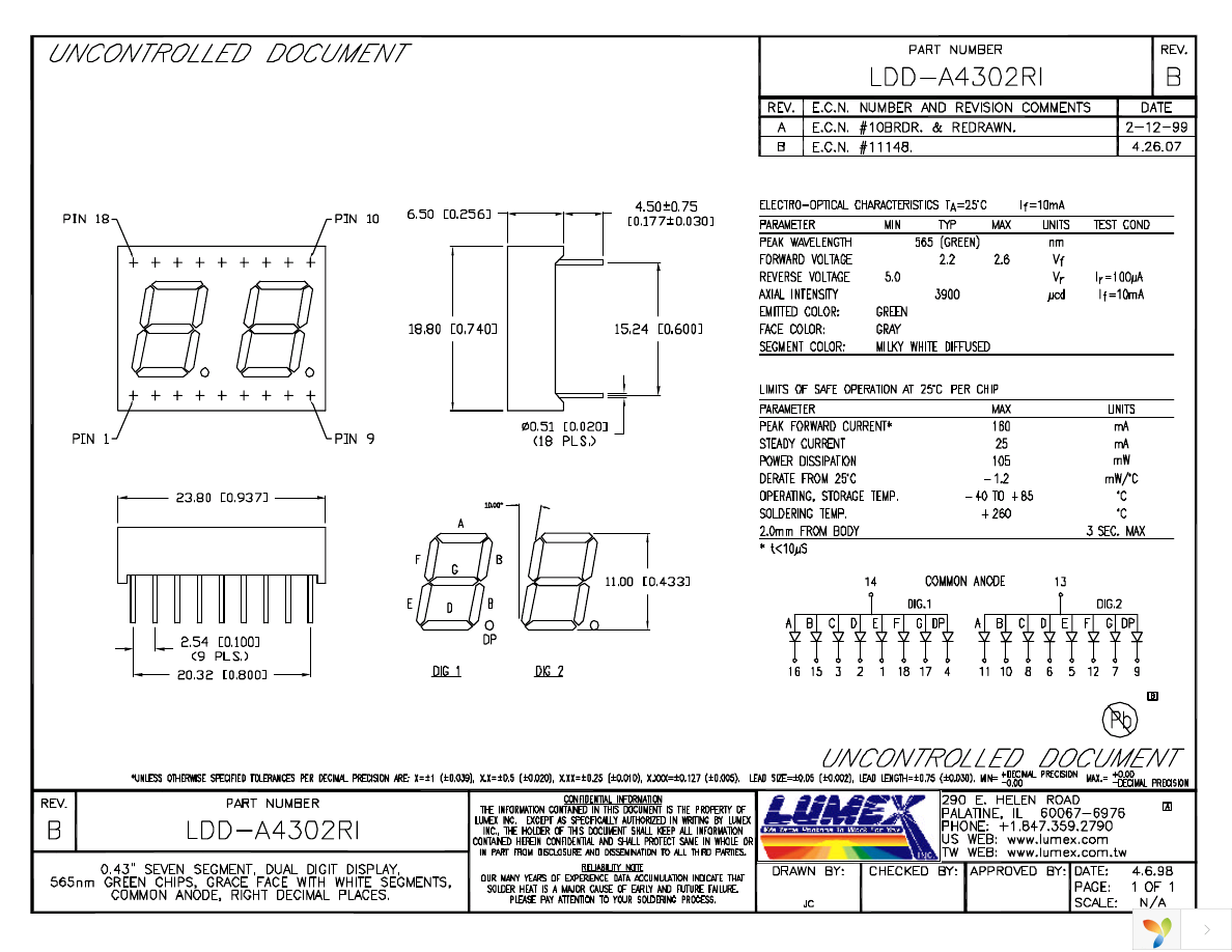 LDD-A4302RI Page 1