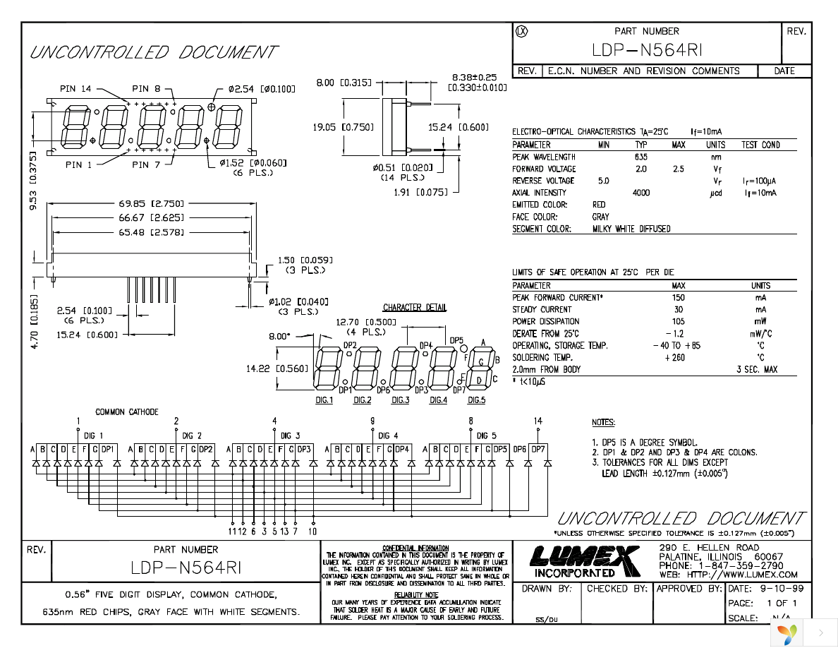 LDP-N564RI Page 1