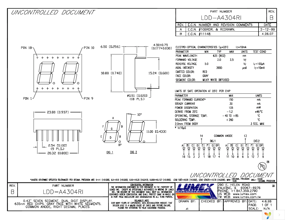 LDD-A4304RI Page 1