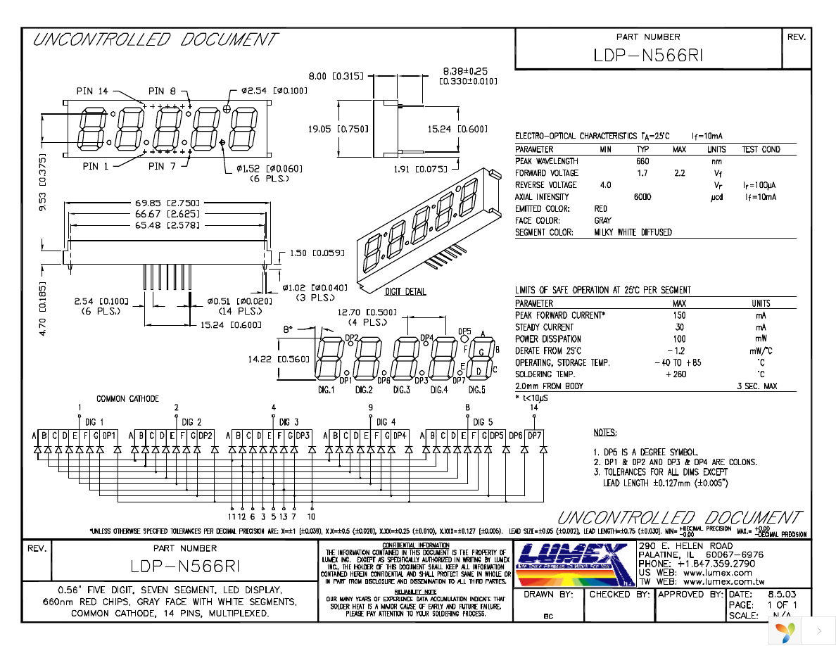 LDP-N566RI Page 1