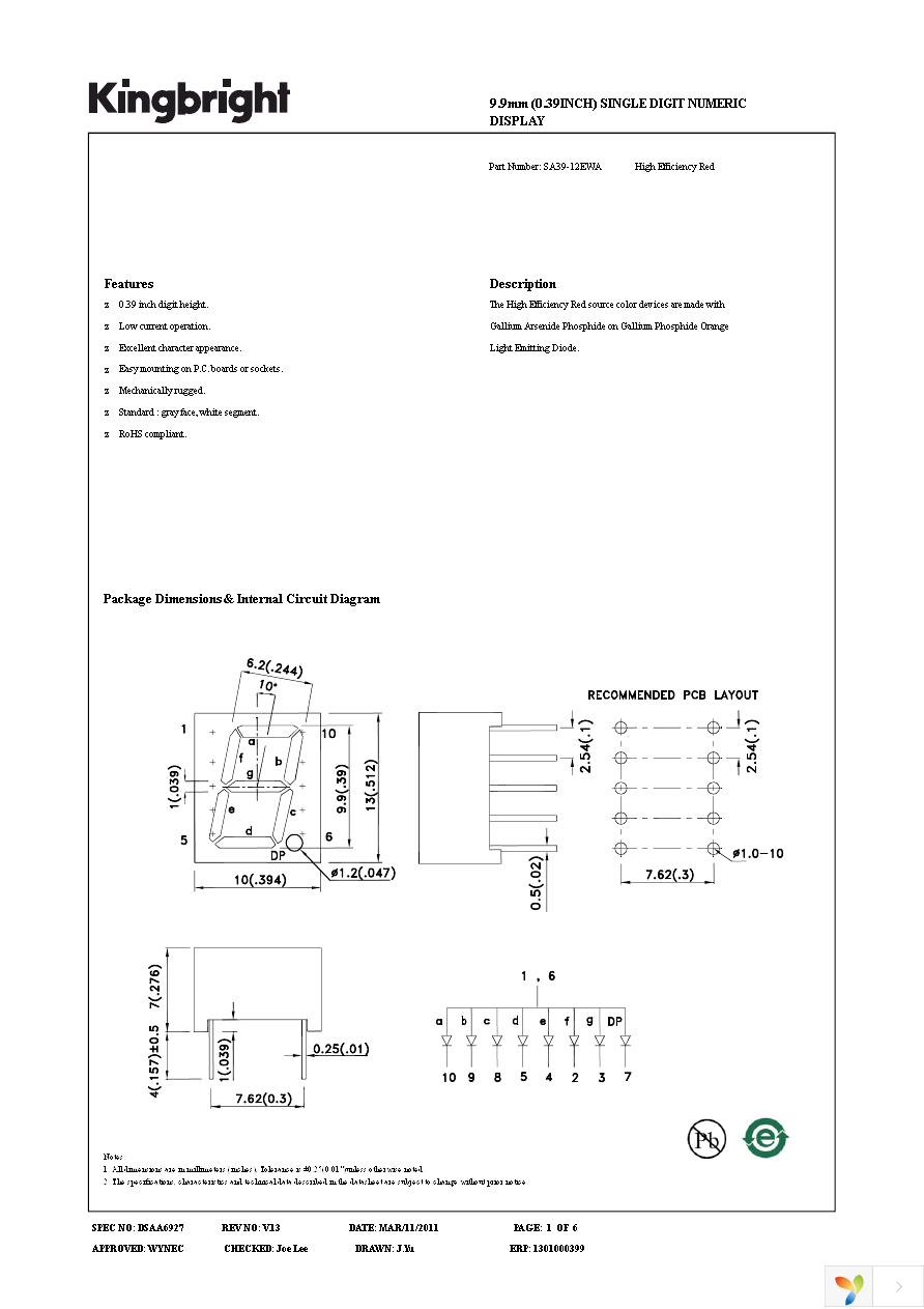 SA39-12EWA Page 1