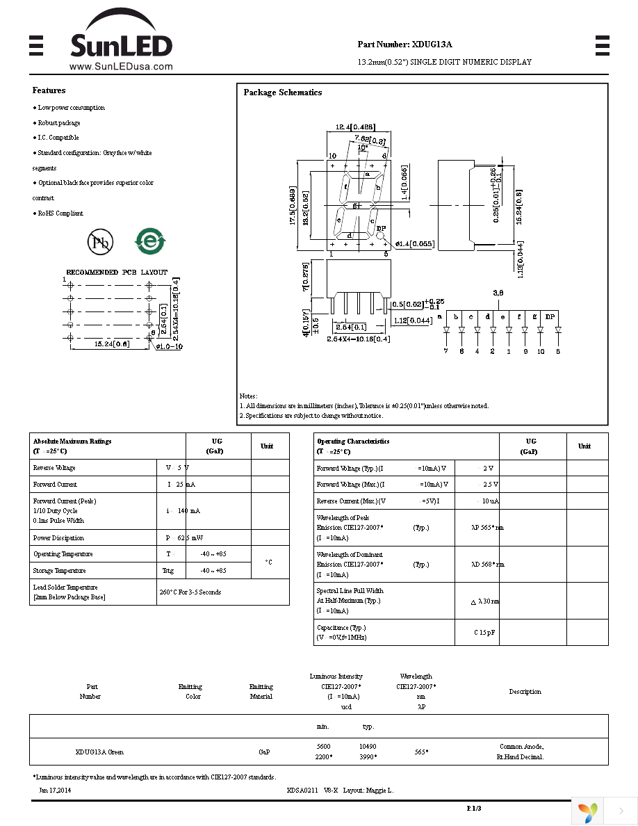 XDUG13A Page 1