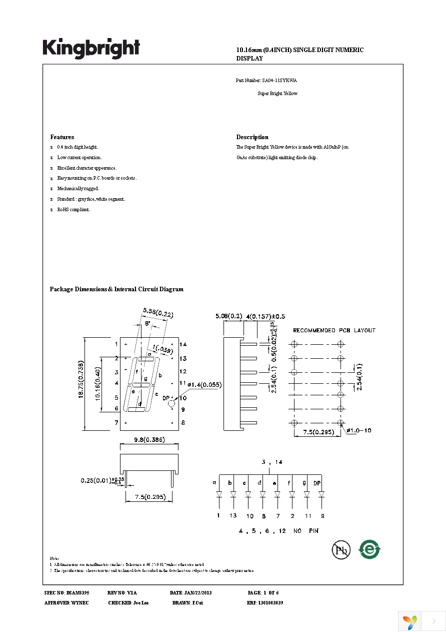 SA04-11SYKWA Page 1