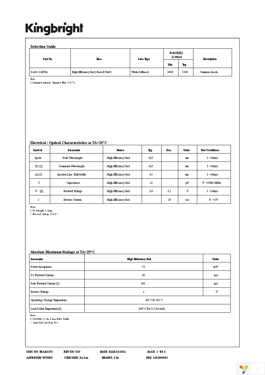 DA03-11EWA Page 2