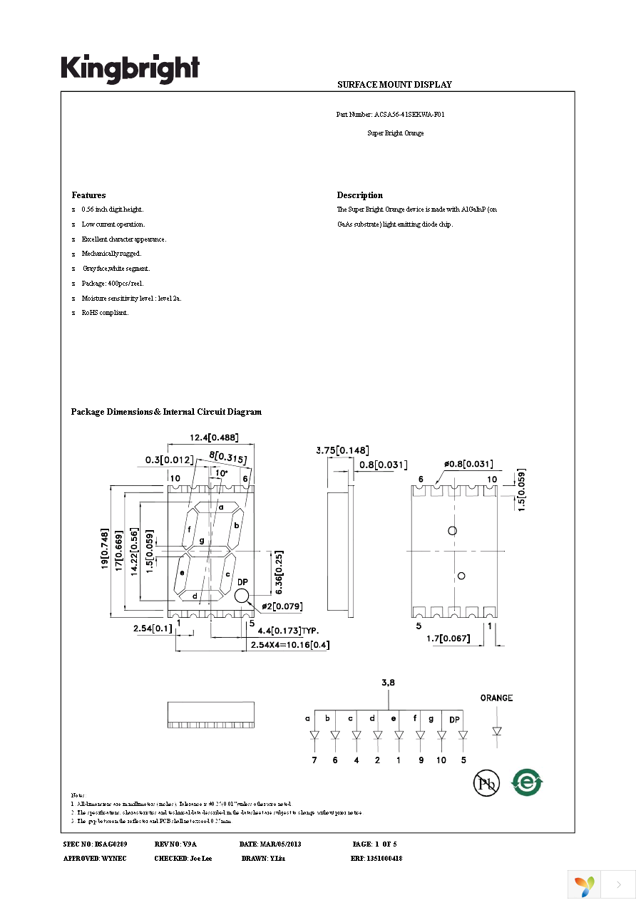 ACSA56-41SEKWA-F01 Page 1