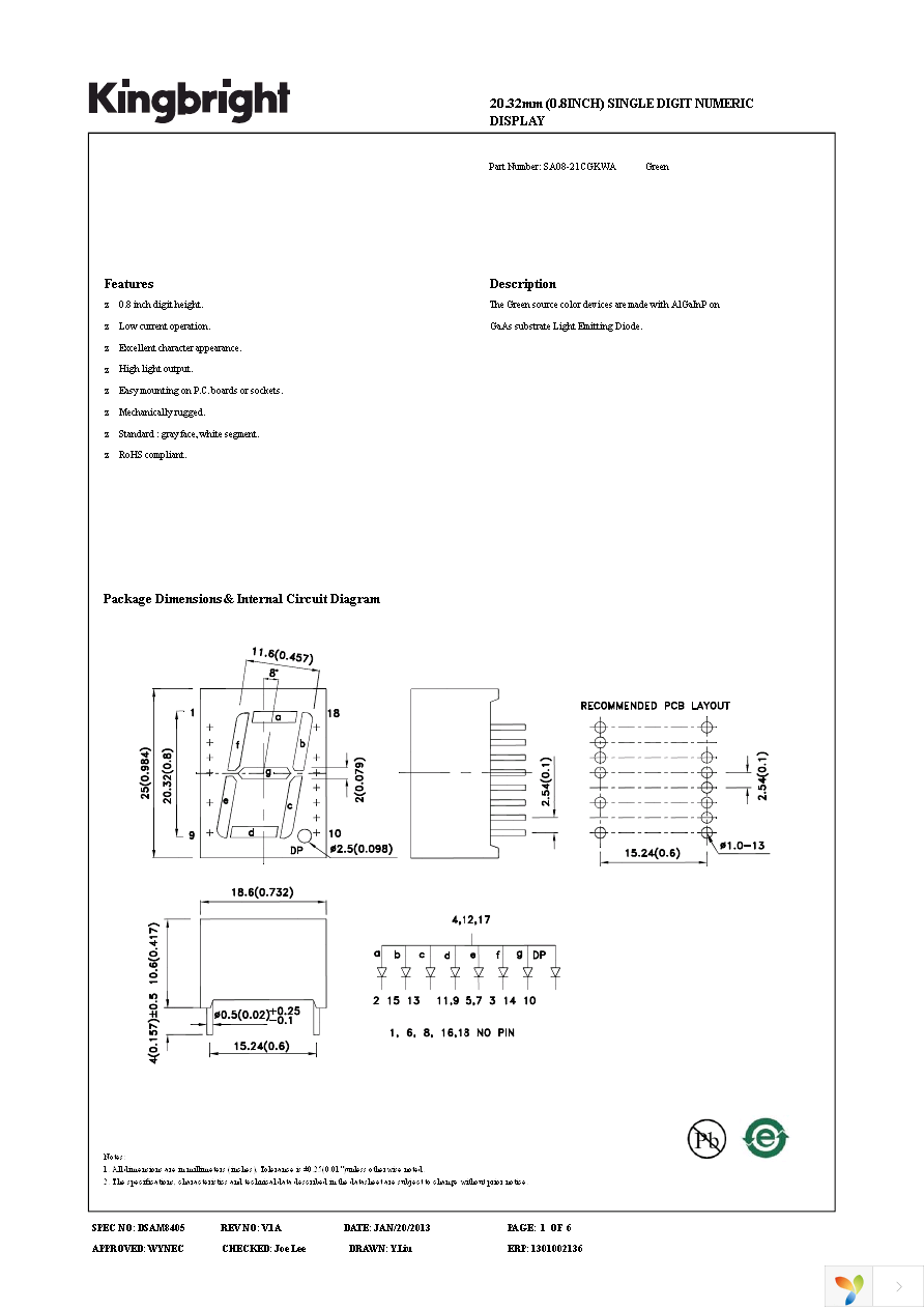 SA08-21CGKWA Page 1