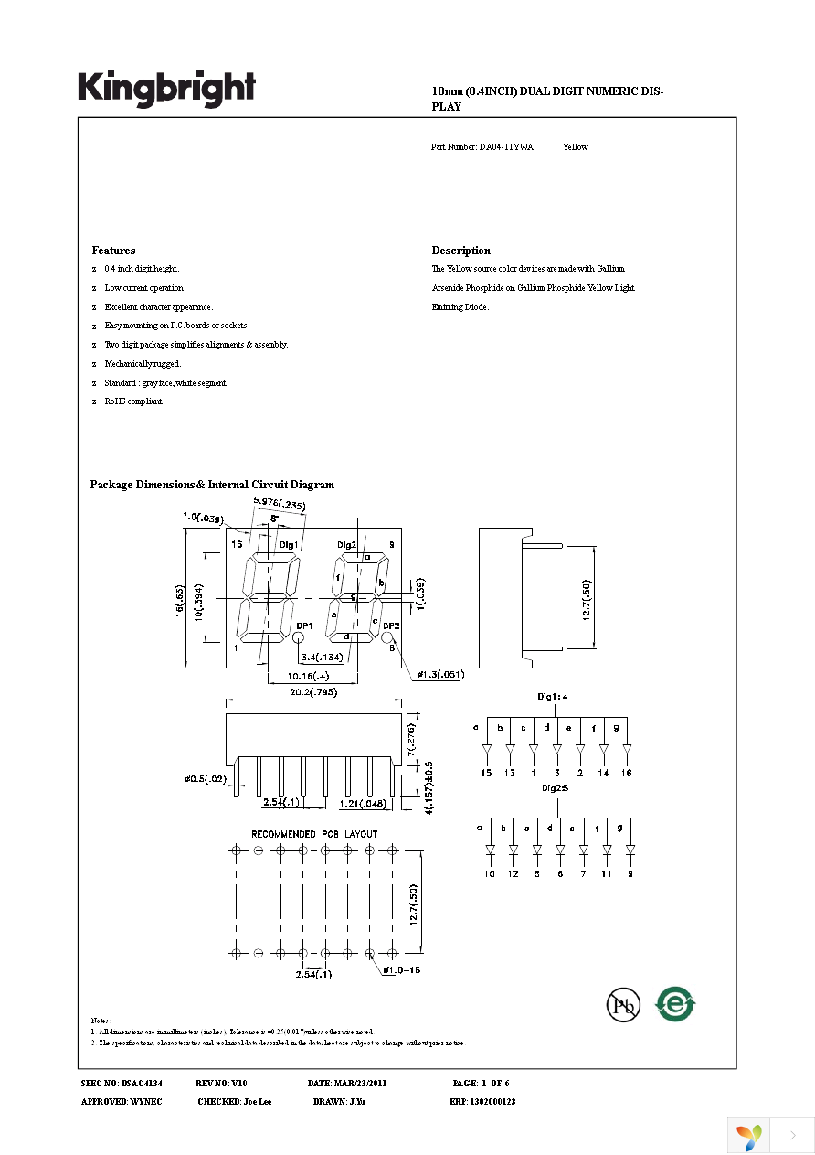 DA04-11YWA Page 1