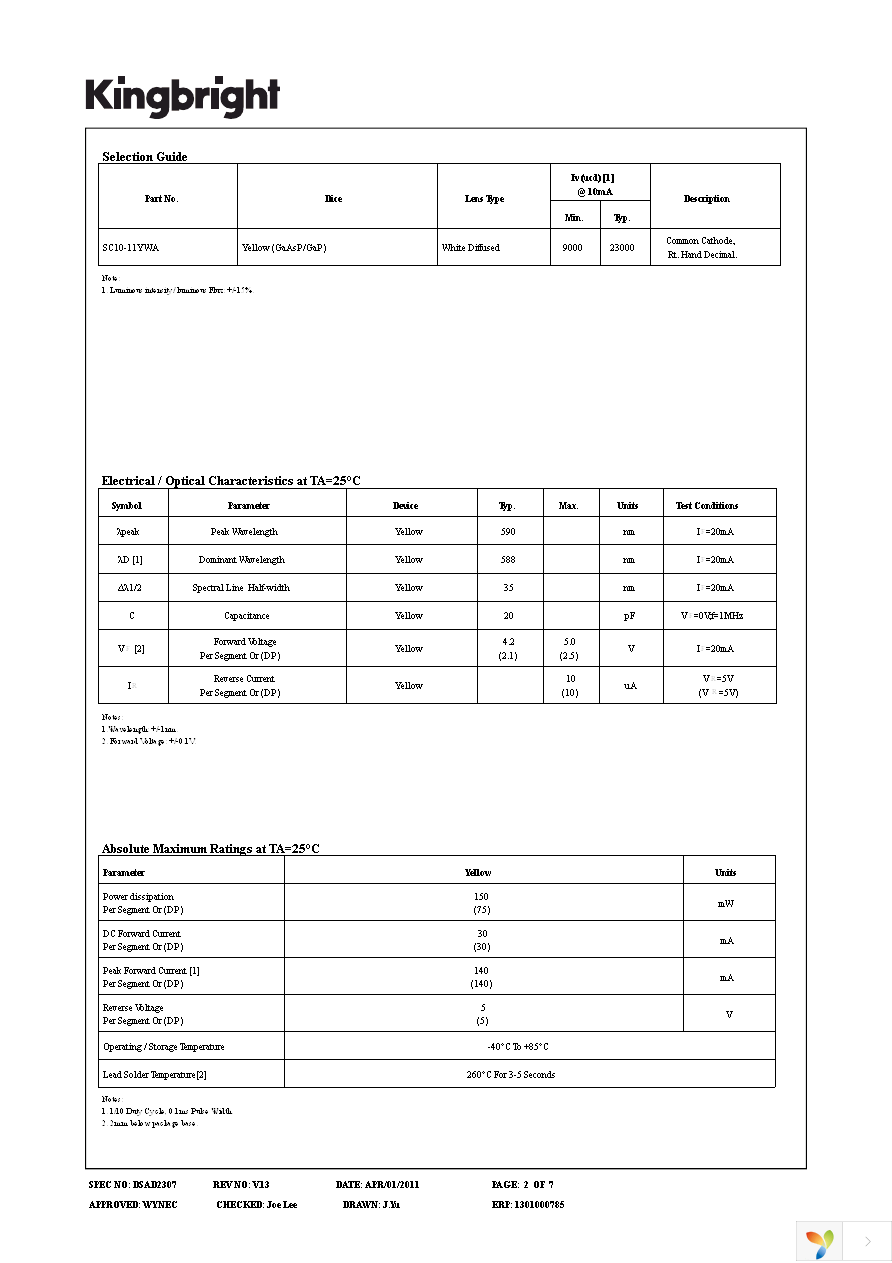 SC10-11YWA Page 2