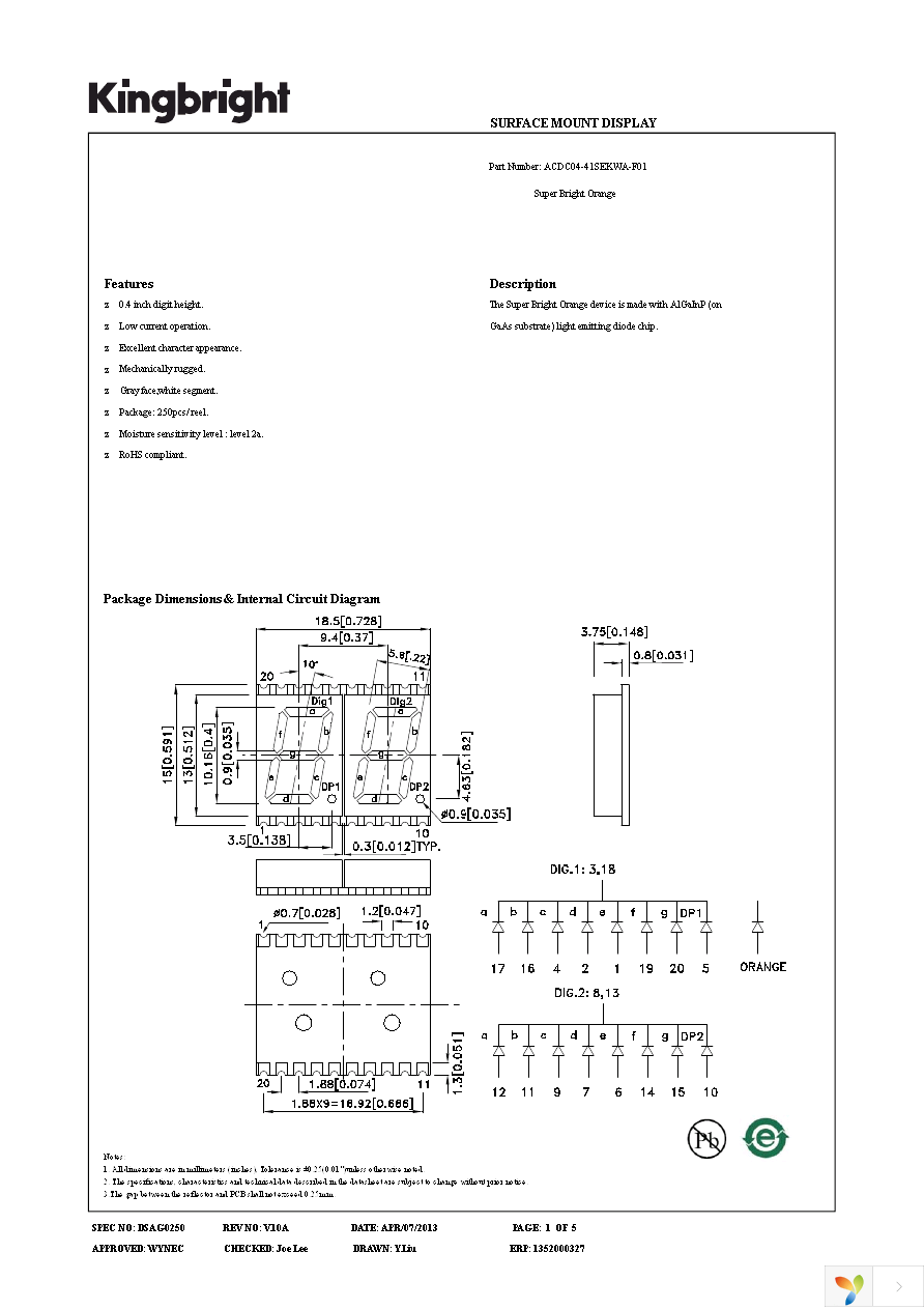 ACDC04-41SEKWA-F01 Page 1