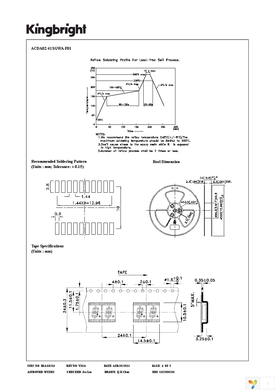 ACDA02-41SGWA-F01 Page 4