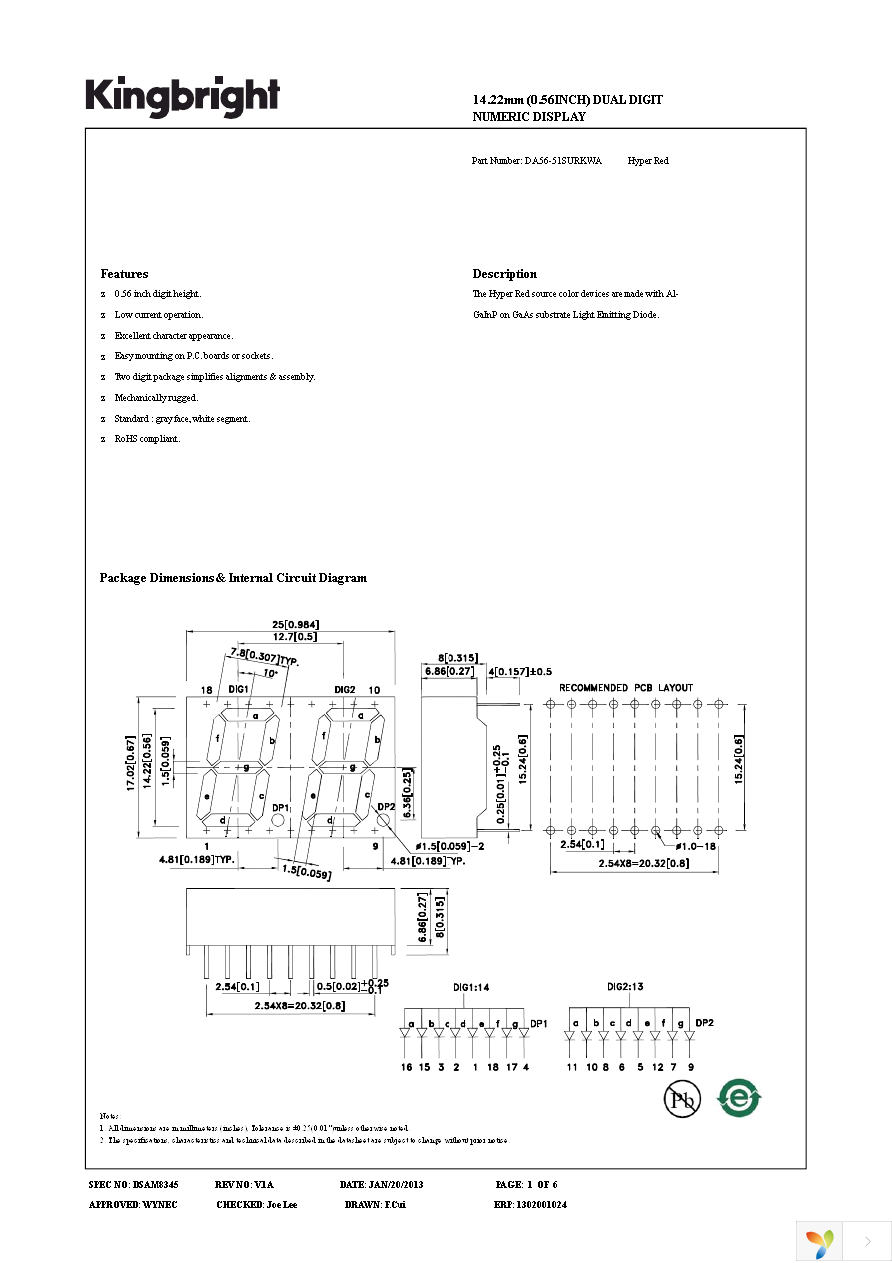 DA56-51SURKWA Page 1