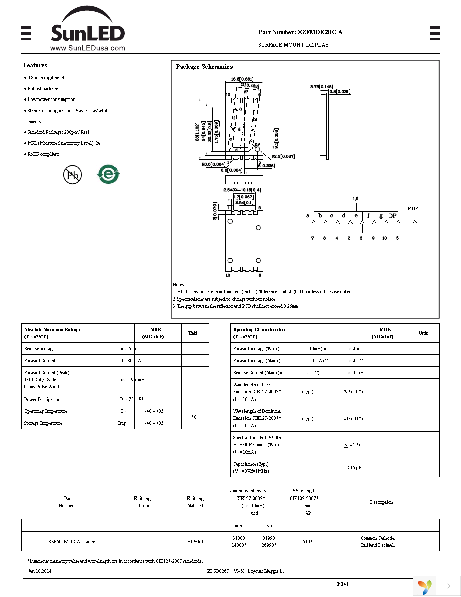 XZFMOK20C-A Page 1