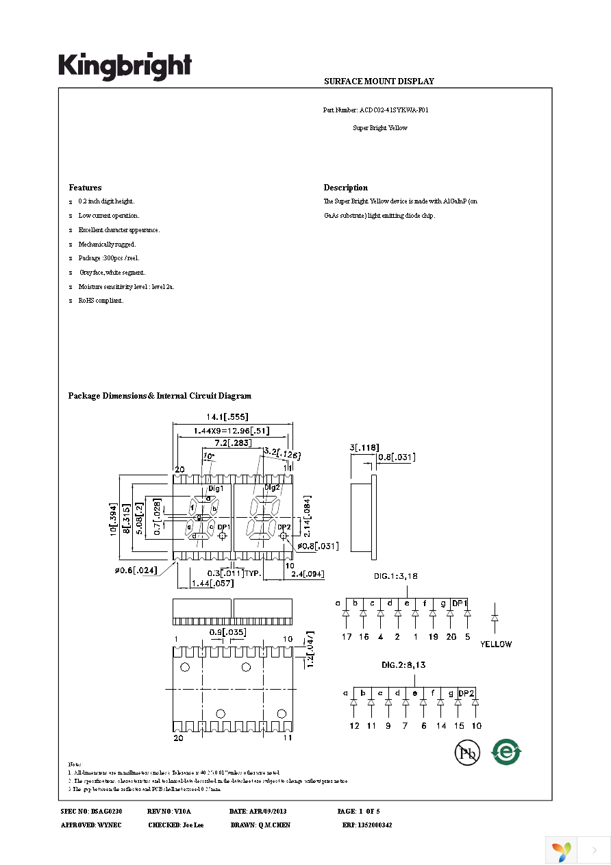 ACDC02-41SYKWA-F01 Page 1