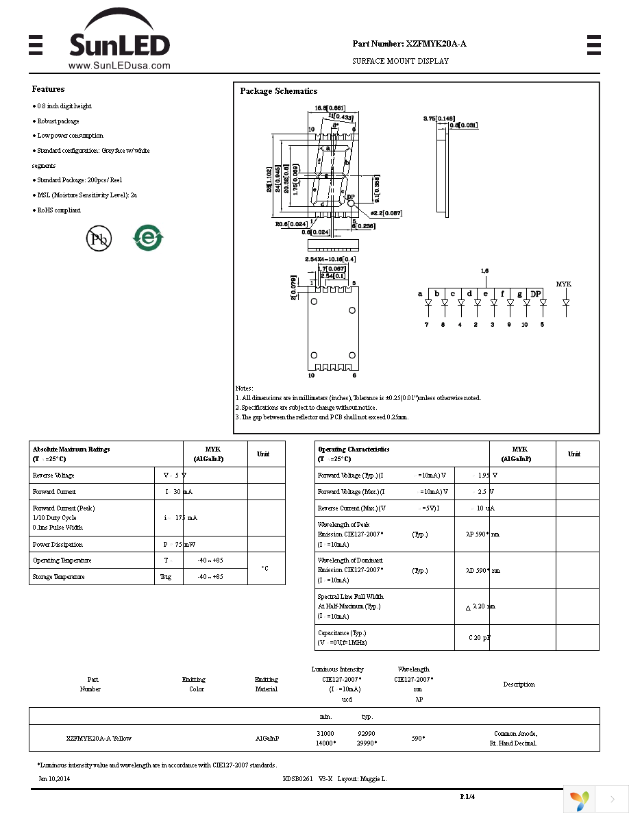 XZFMYK20A-A Page 1