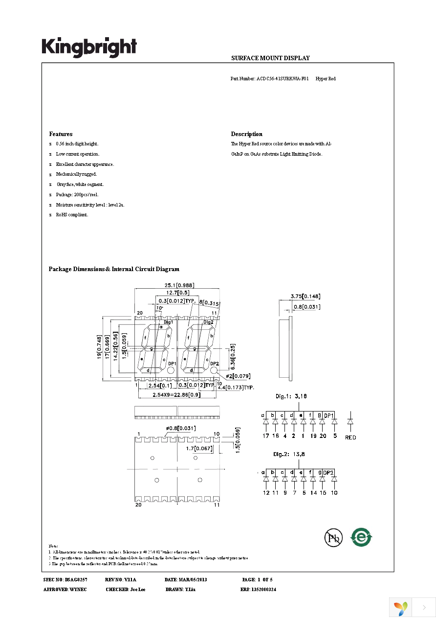 ACDC56-41SURKWA-F01 Page 1