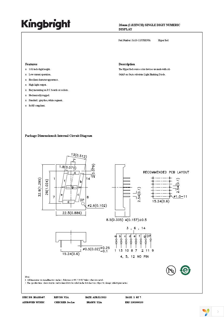 SA10-11SURKWA Page 1