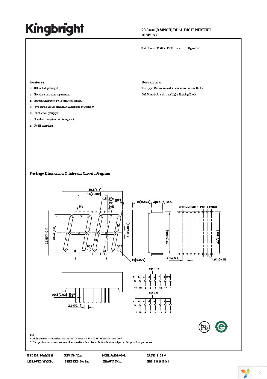 DA08-11SURKWA Page 1