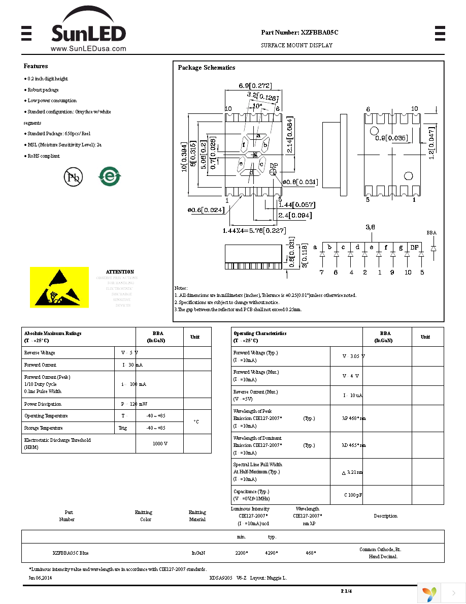 XZFBBA05C Page 1