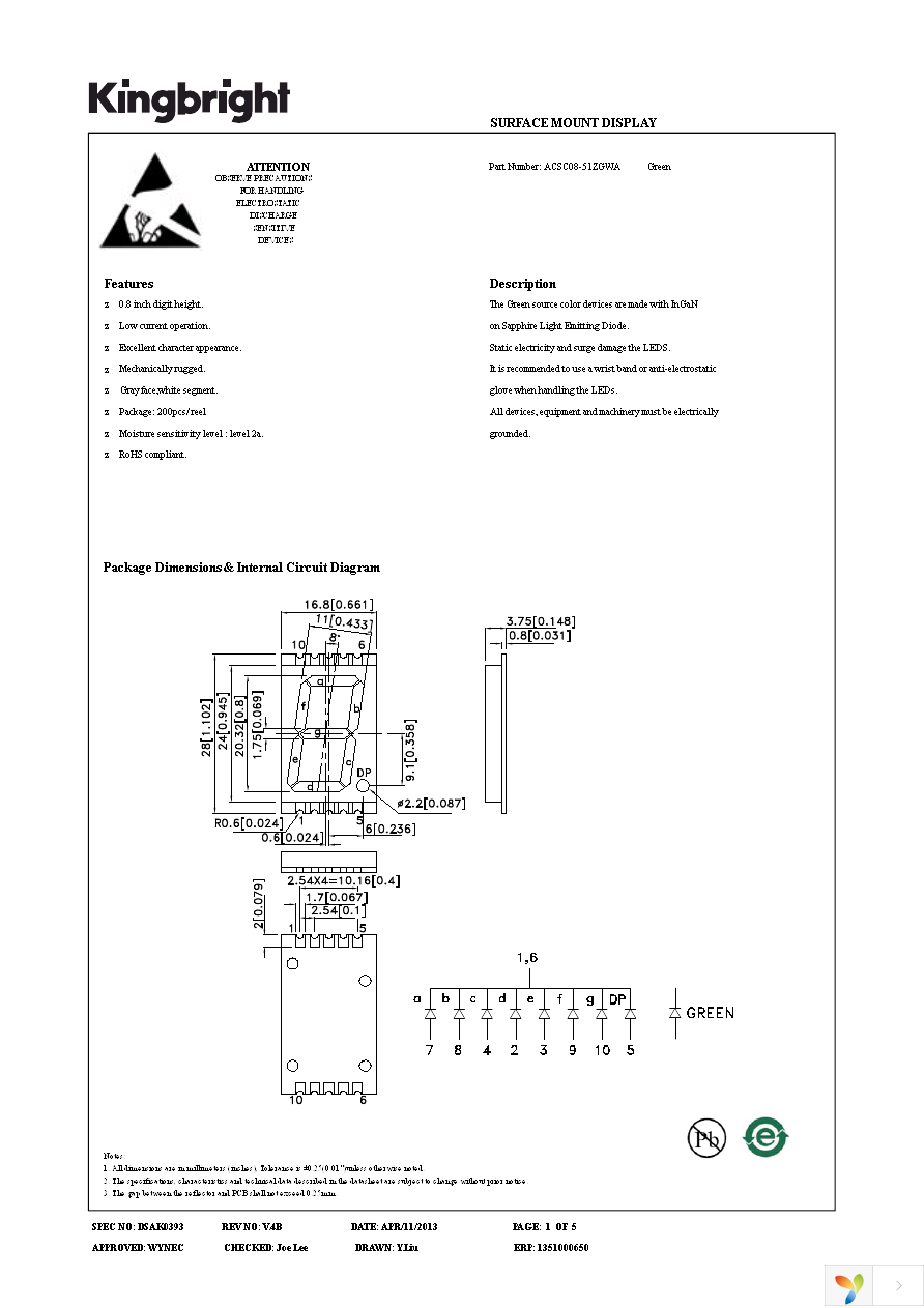 ACSC08-51ZGWA Page 1