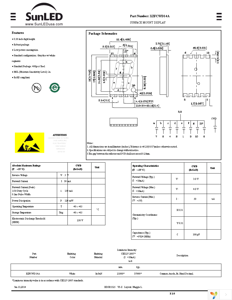 XZFCWD14A Page 1