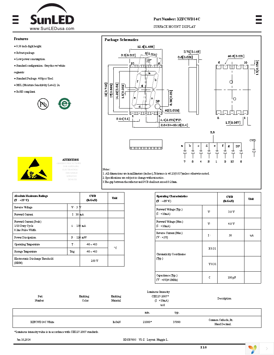 XZFCWD14C Page 1