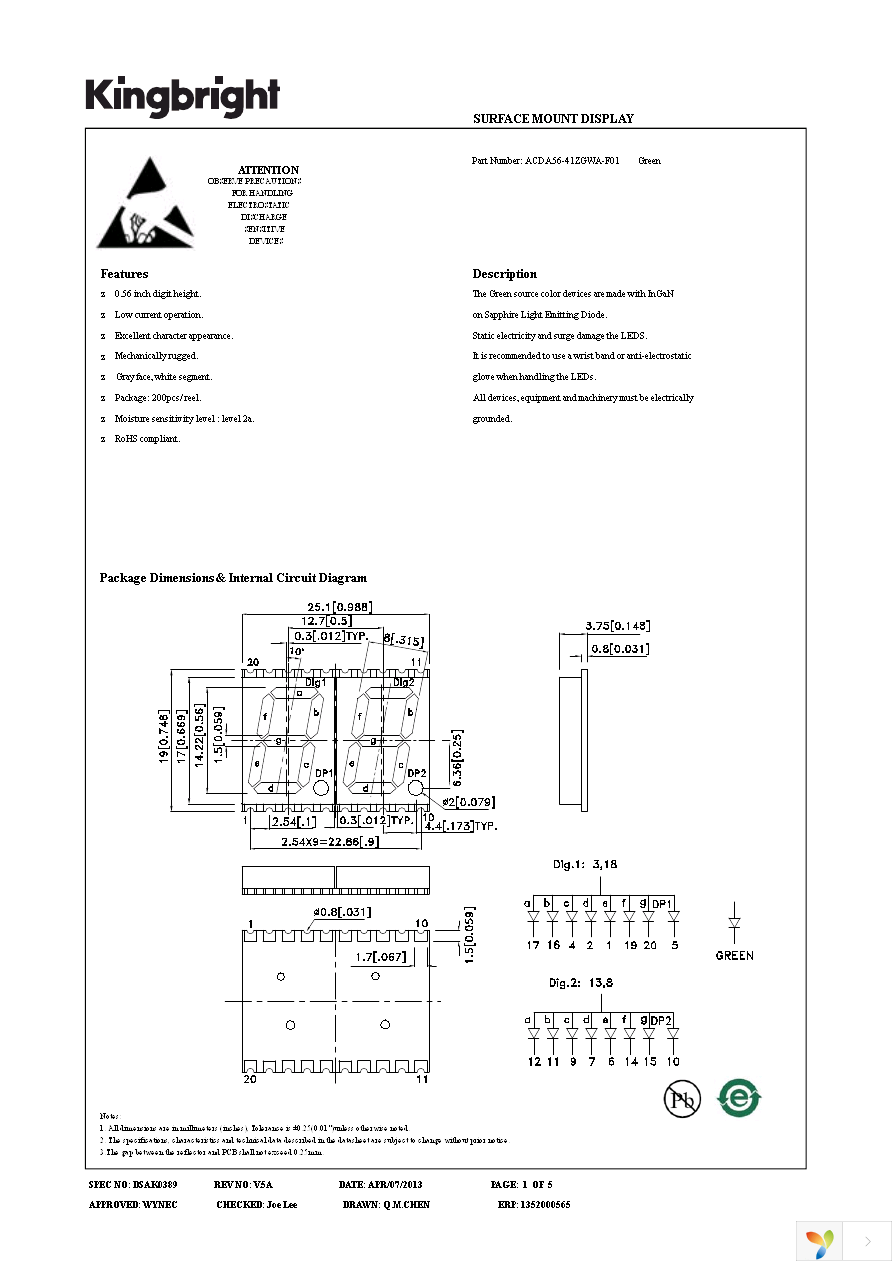 ACDA56-41ZGWA-F01 Page 1