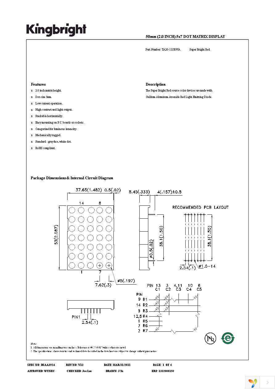 TA20-11SRWA Page 1