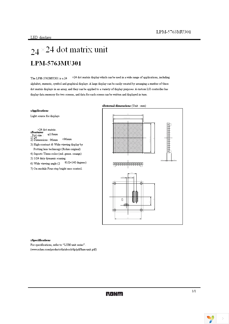 LPM-5763MU301 Page 1