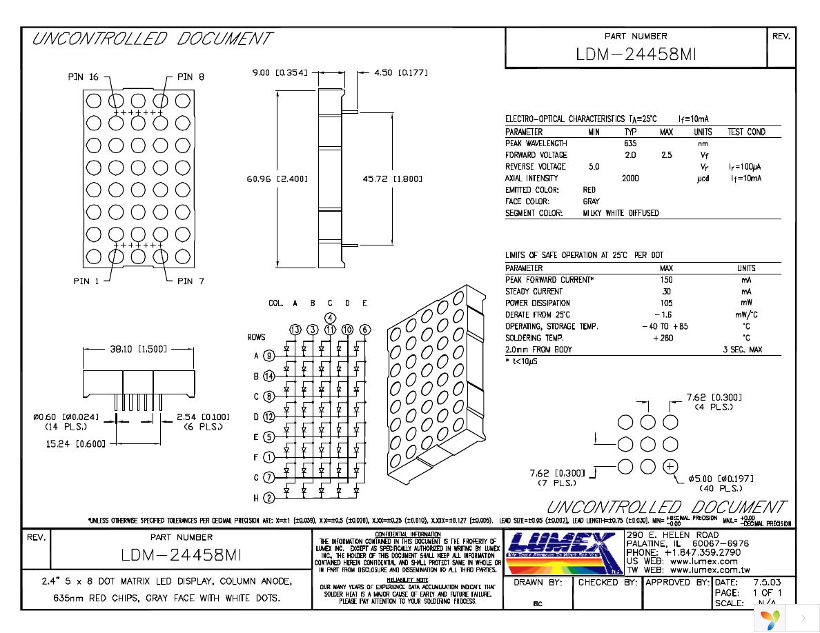 LDM-24458MI Page 1