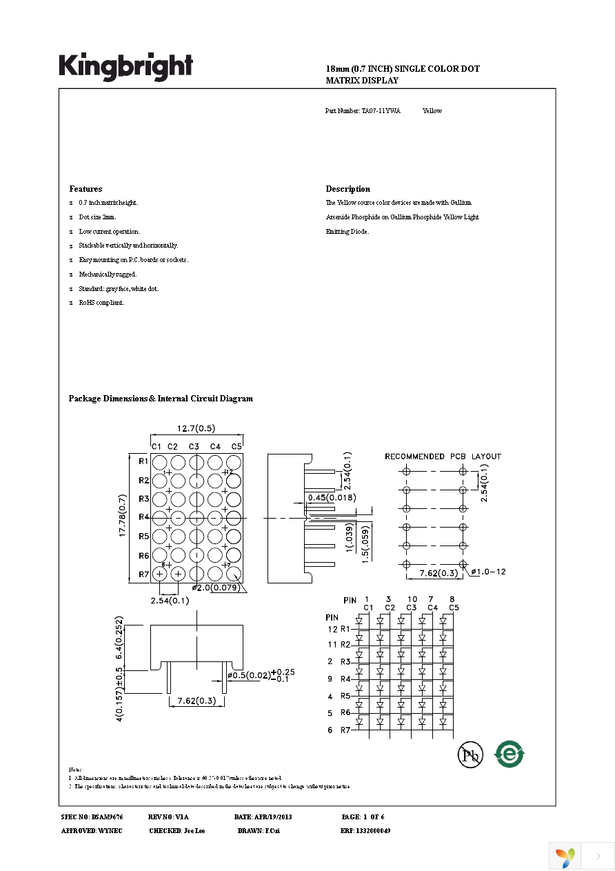 TA07-11YWA Page 1