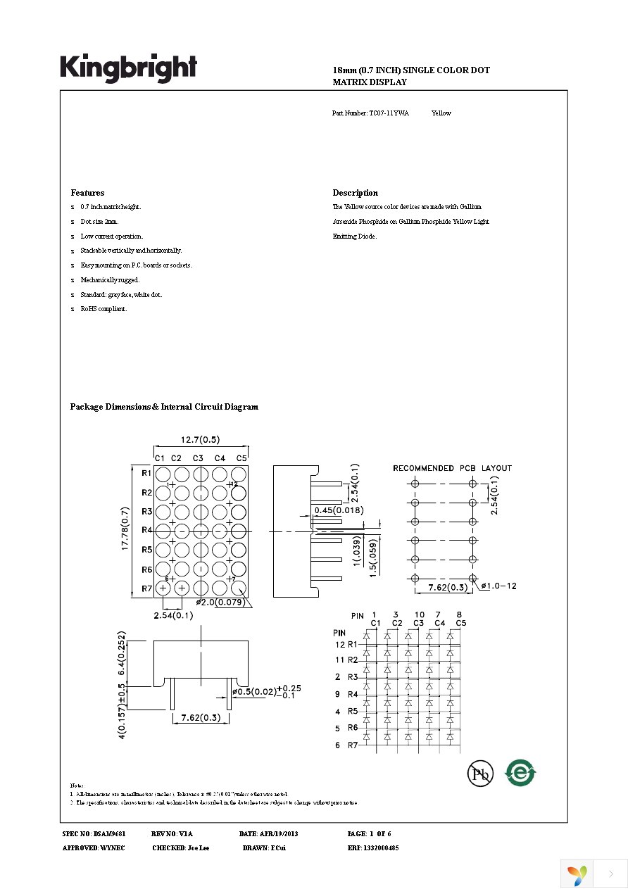 TC07-11YWA Page 1